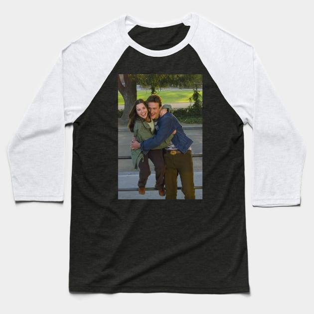 Freaks _ Geeks  Nick and Lindsay Baseball T-Shirt by CustomPortraitsWorld